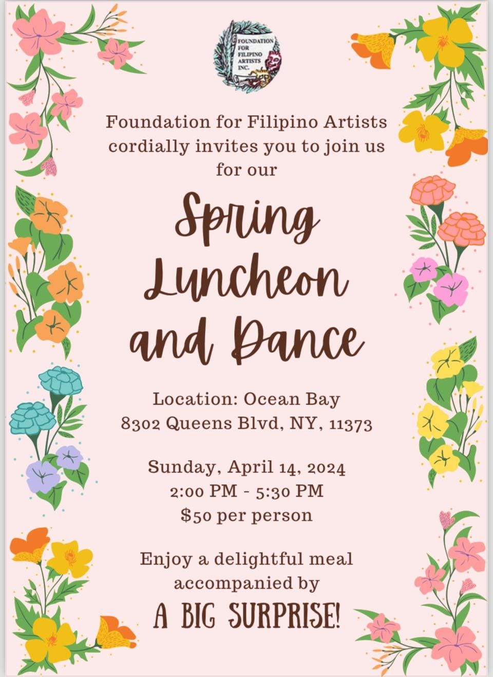 Welcome Spring Luncheon and Dance 2024